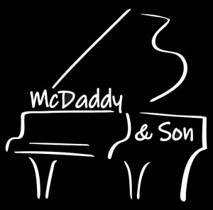 Mcdaddyandsonblackwhite Logo Mobile